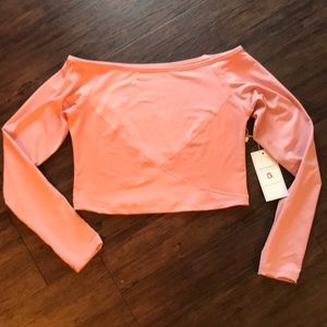 Off the shoulder top. New with tags. Size medium